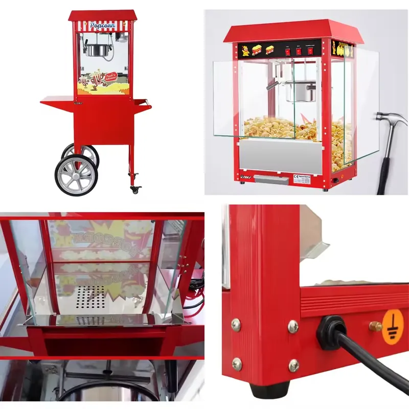 Hot Air Commercial Popcorn Mak - Popcorn ulasan dan harga