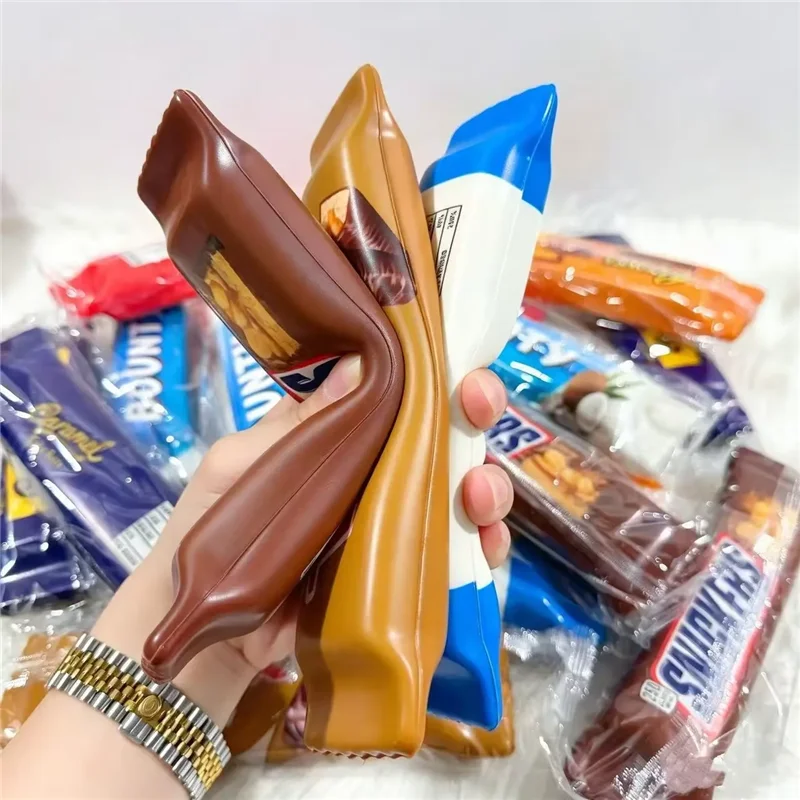 Realistic Chocolate Snack Squi - Chocolate Snack ulasan dan harga