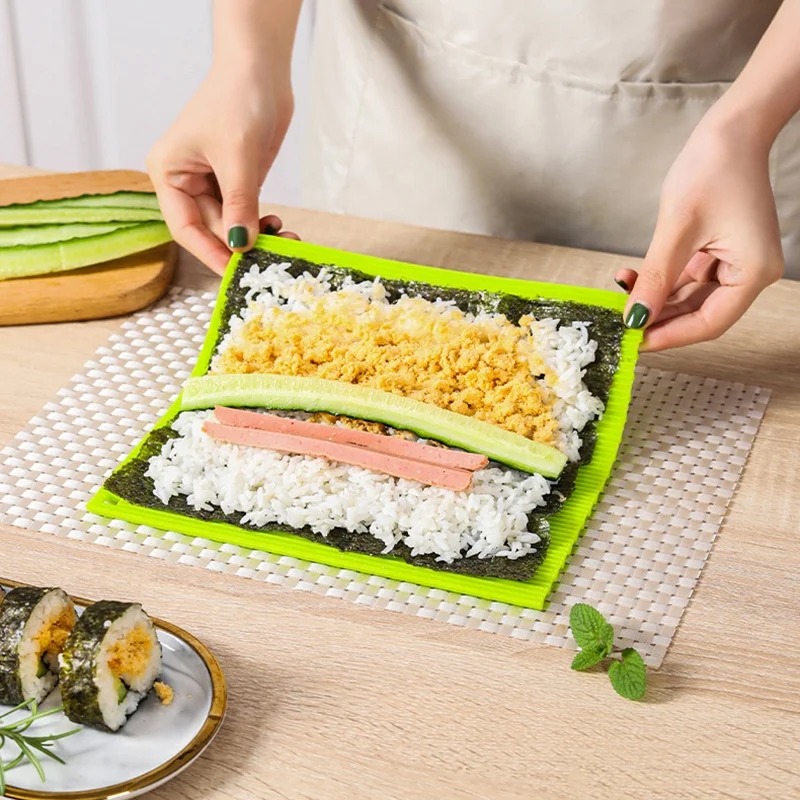 Silicone Hand Roll Sushi Rolli - Seaweed Snack ulasan dan harga