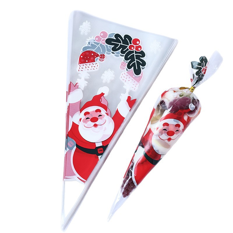 50pcs Christmas Snack Packagin - Chocolate Snack ulasan dan harga