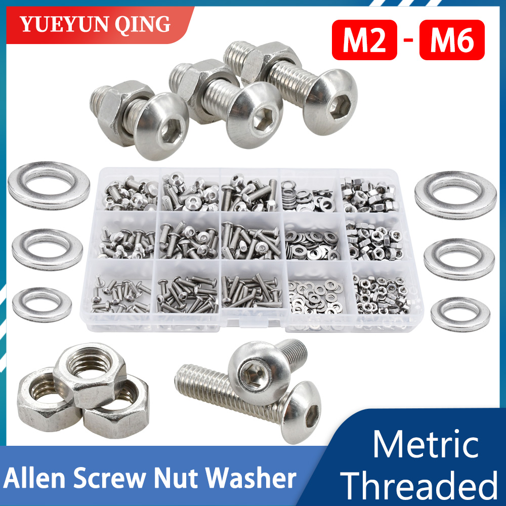304 Stainless Steel Allen Scre - Nuts Mix ulasan dan harga
