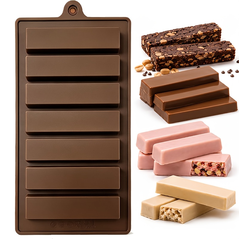 7-Cavity Silicone Chocolate Mo - Protein Bar ulasan dan harga