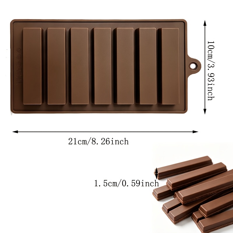 7-Cavity Silicone Chocolate Mo - Protein Bar ulasan dan harga