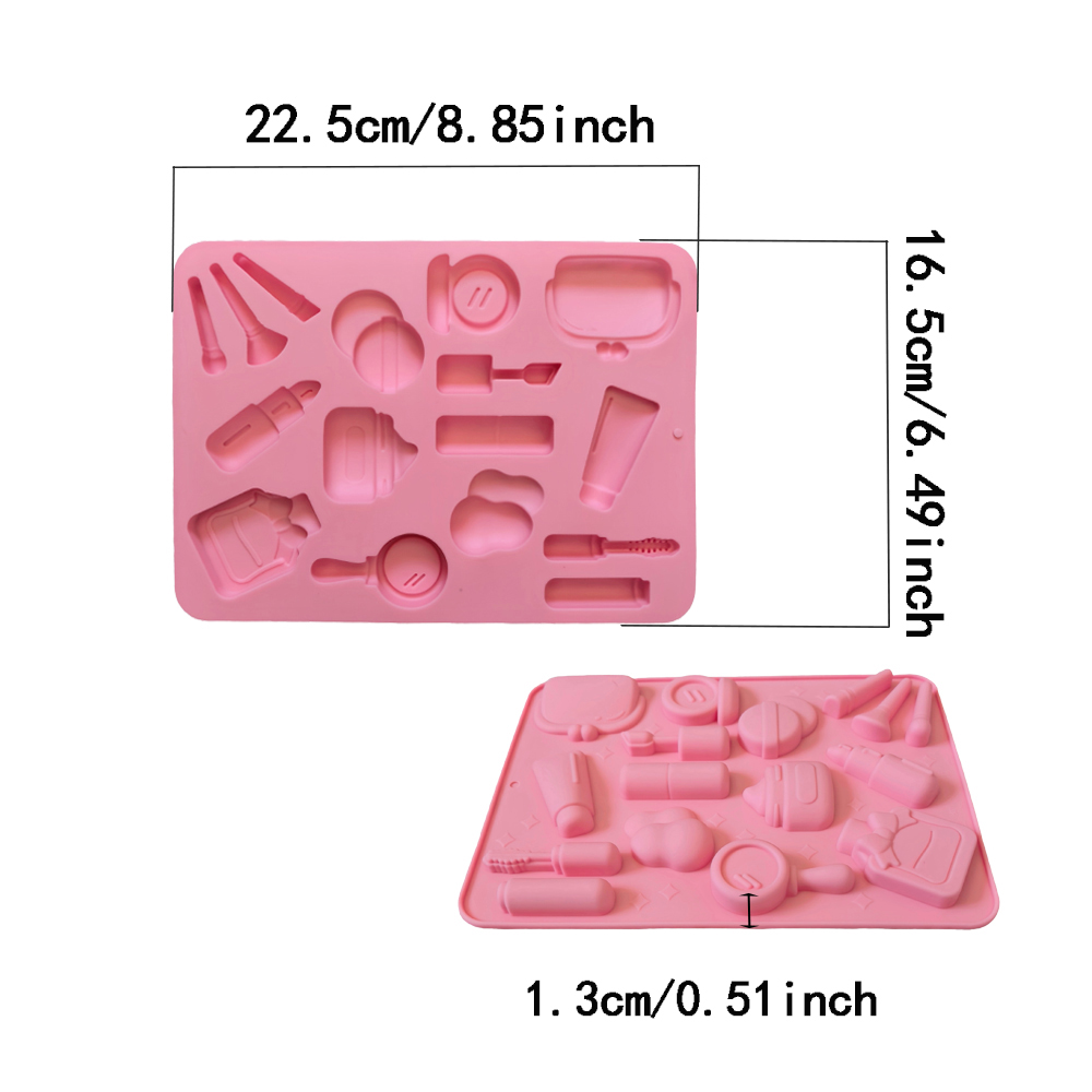 1pc 16 hole makeup bag shaped  - Cookies Pack ulasan dan harga
