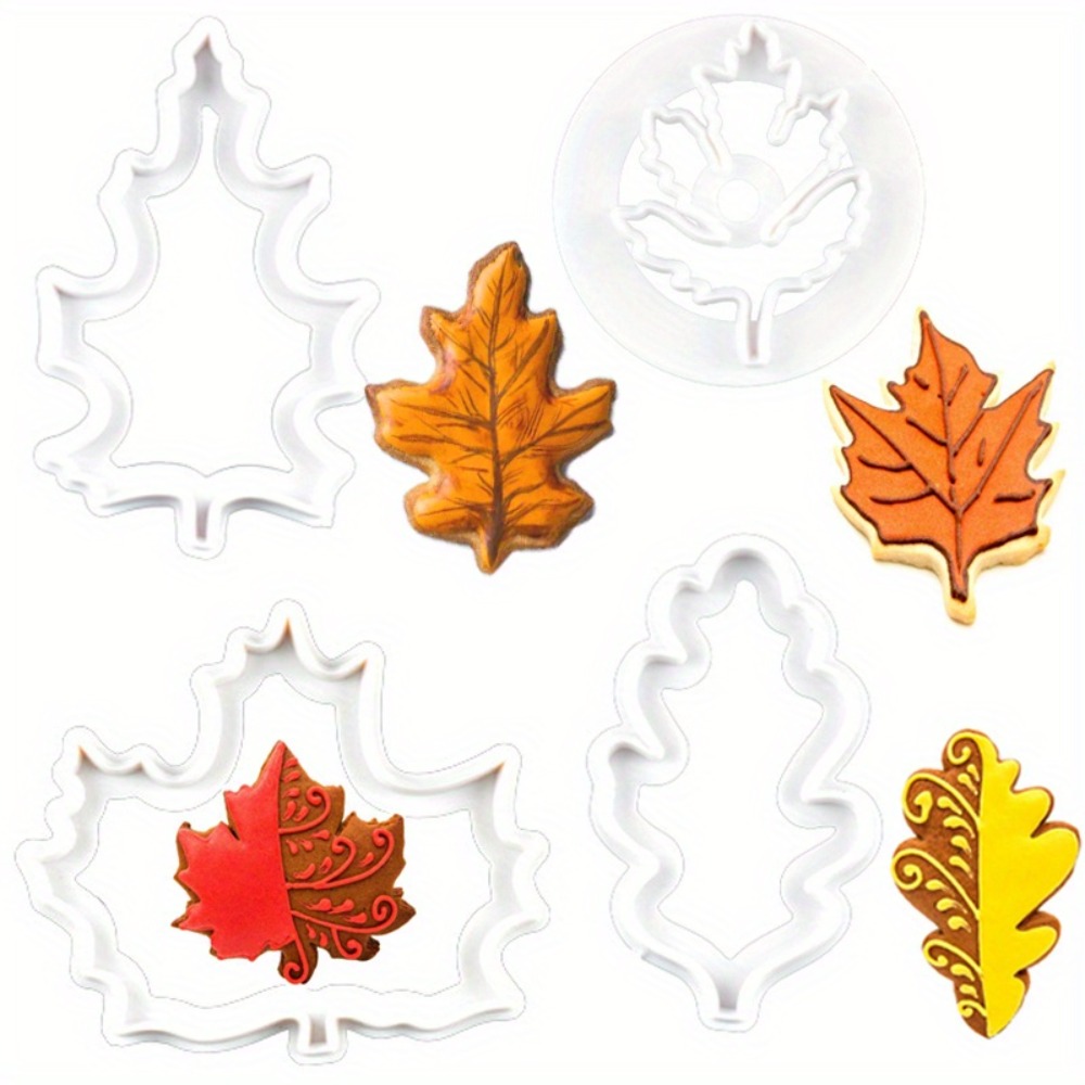 4Pcs Set Fall Leaf Cookie Cutt - Cookies Pack ulasan dan harga