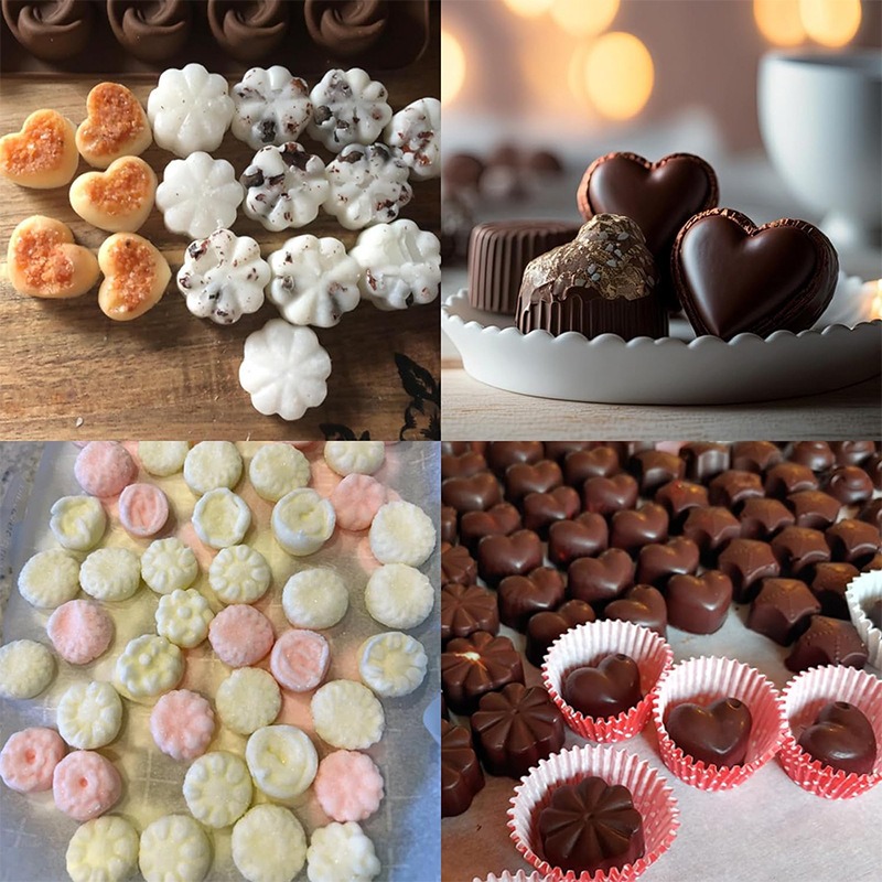 5-8PCS/set Silicone Chocolate  - Gummy Candy ulasan dan harga