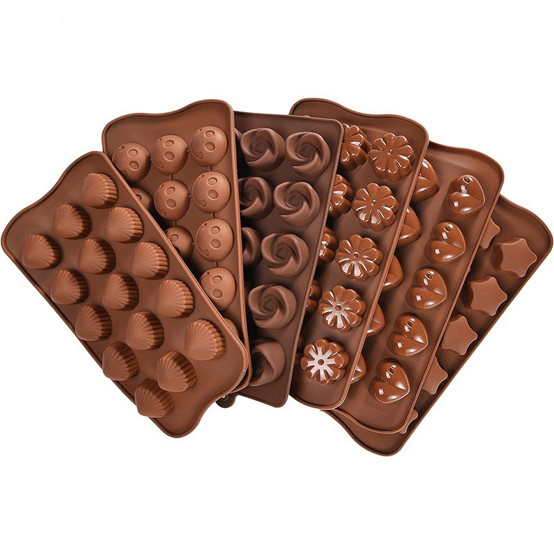 5-8PCS/set Silicone Chocolate  - Gummy Candy ulasan dan harga