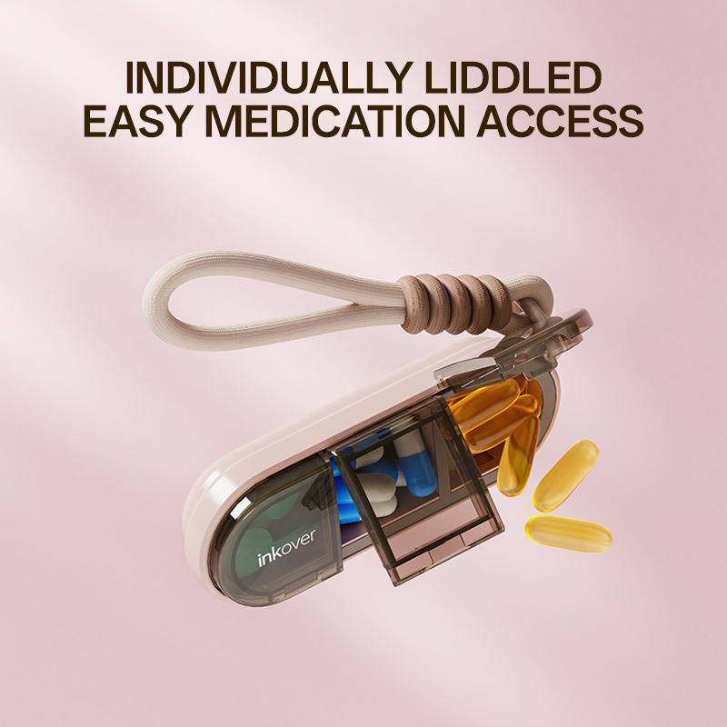 Multi-color Mini Pill Box, Sma - Seaweed Snack ulasan dan harga
