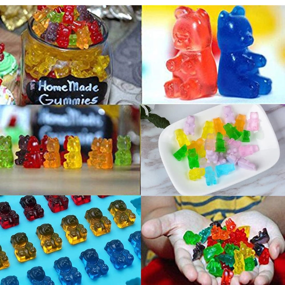 4 Pieces Mini Gummy Bear Candy - Gummy Candy ulasan dan harga
