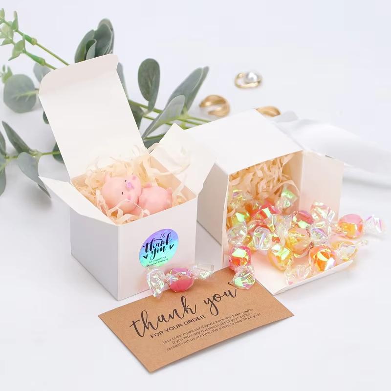 10Pcs Packaging Box Kraft Pack - Cookies Pack ulasan dan harga