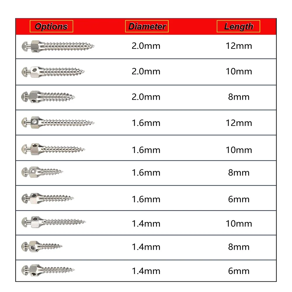 10Pcs Dental Orthodontic Micro - Nuts Mix ulasan dan harga